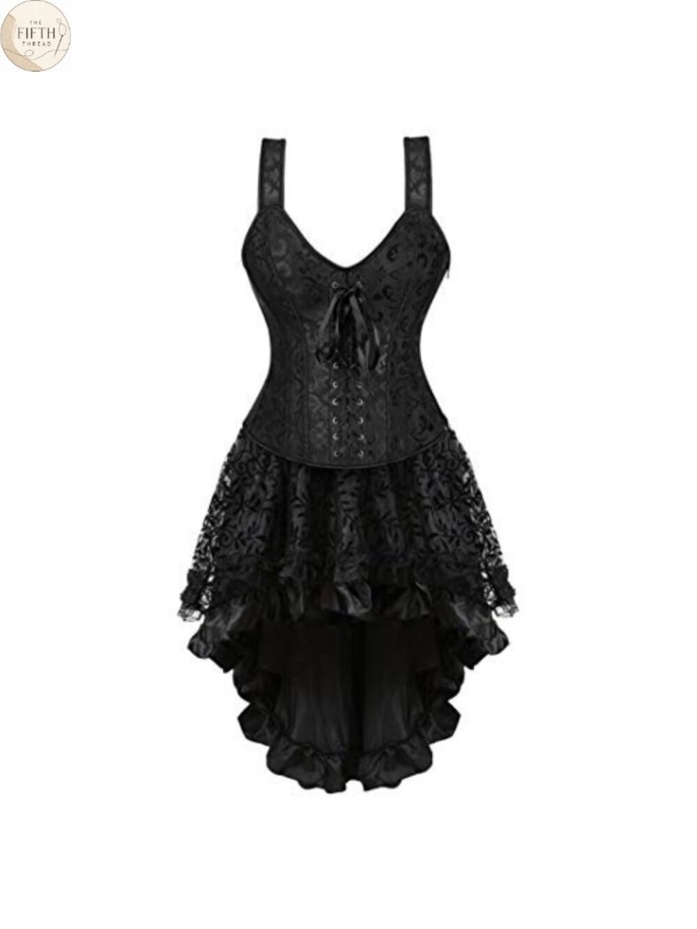 Women's Steampunk Corset Skirt Set Halloween Costume